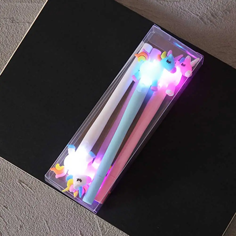 

2 Boxes Boxed Pen Set Led Novelty Pens Cool for Kids Bulk Cute Child Fun Light up