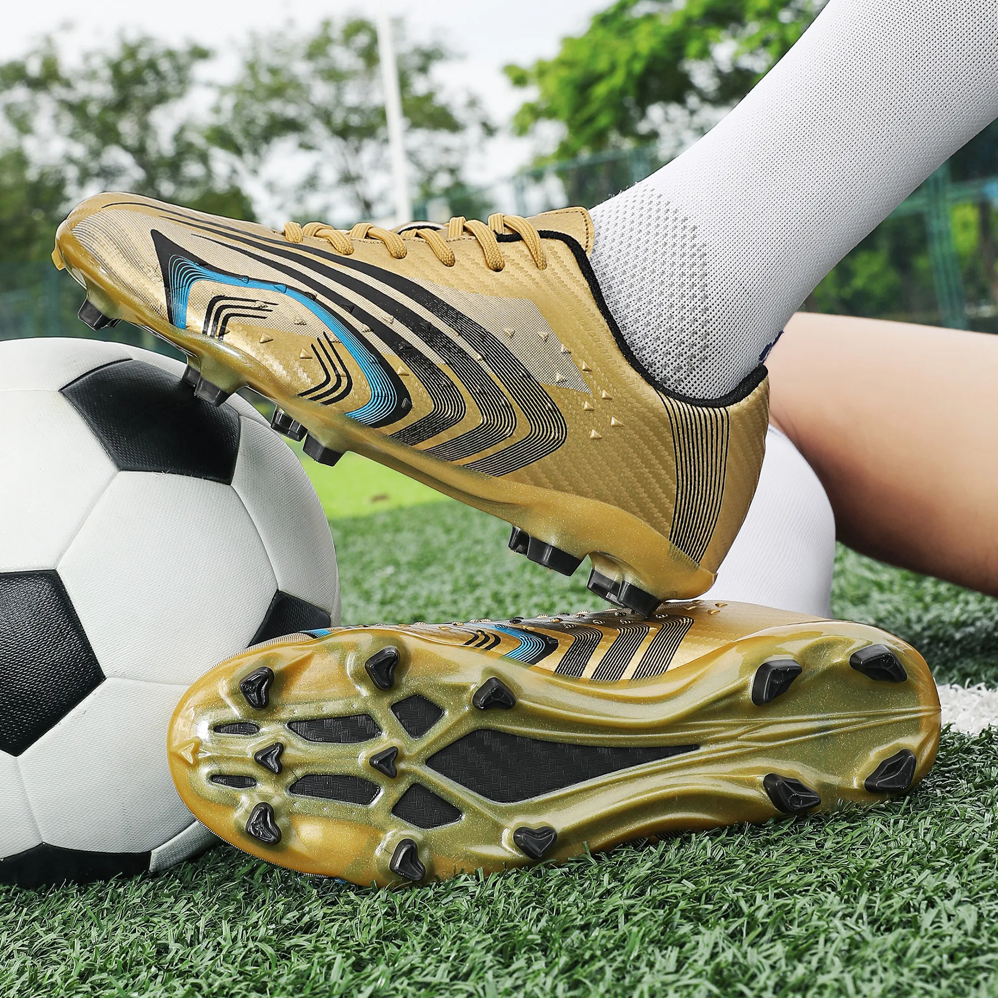 Original Professional Soccer Shoes for Men Women Brand Sneakers Futsal Men Grass Football Training Shoes Men chuteiras futebol