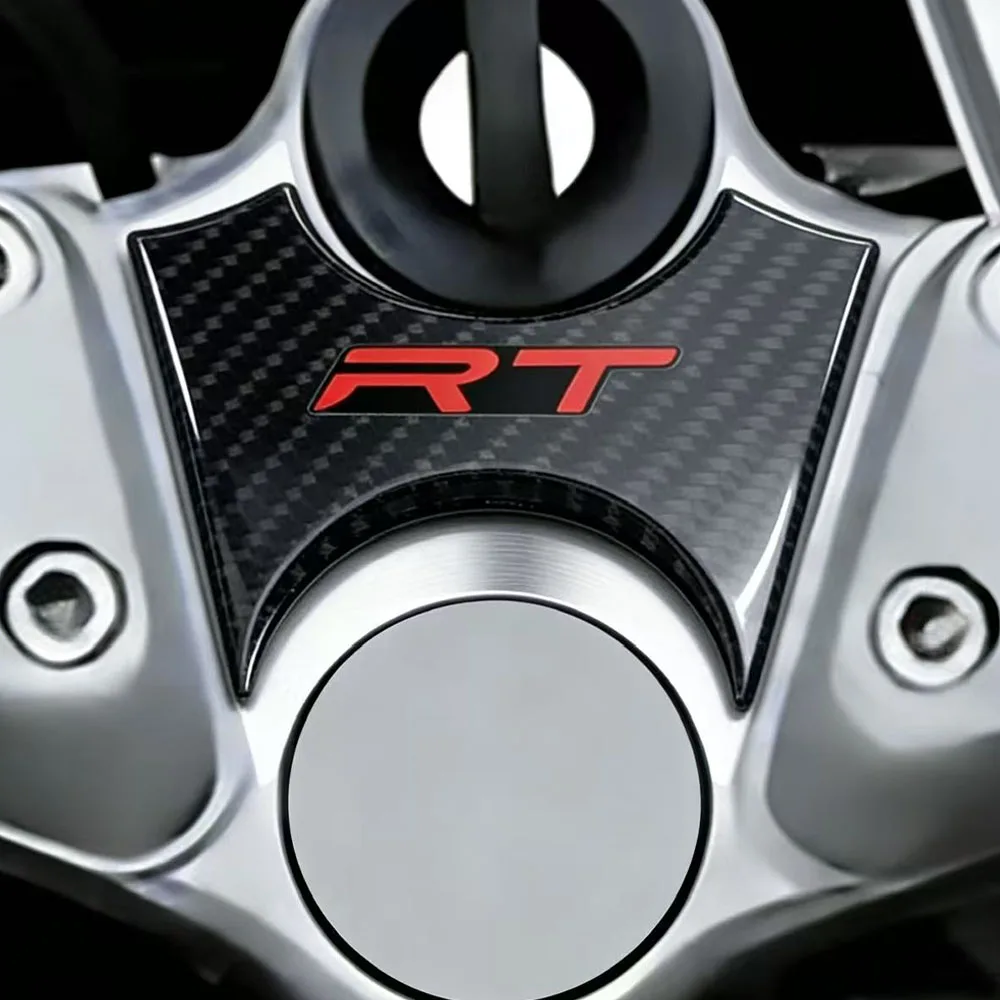 Frosted Motorcycle Top Triple Clamp Yoke Case Protector Sticker Decals Fit for BMW R1200RT R 1200 RT 2010 2011 2012 2013
