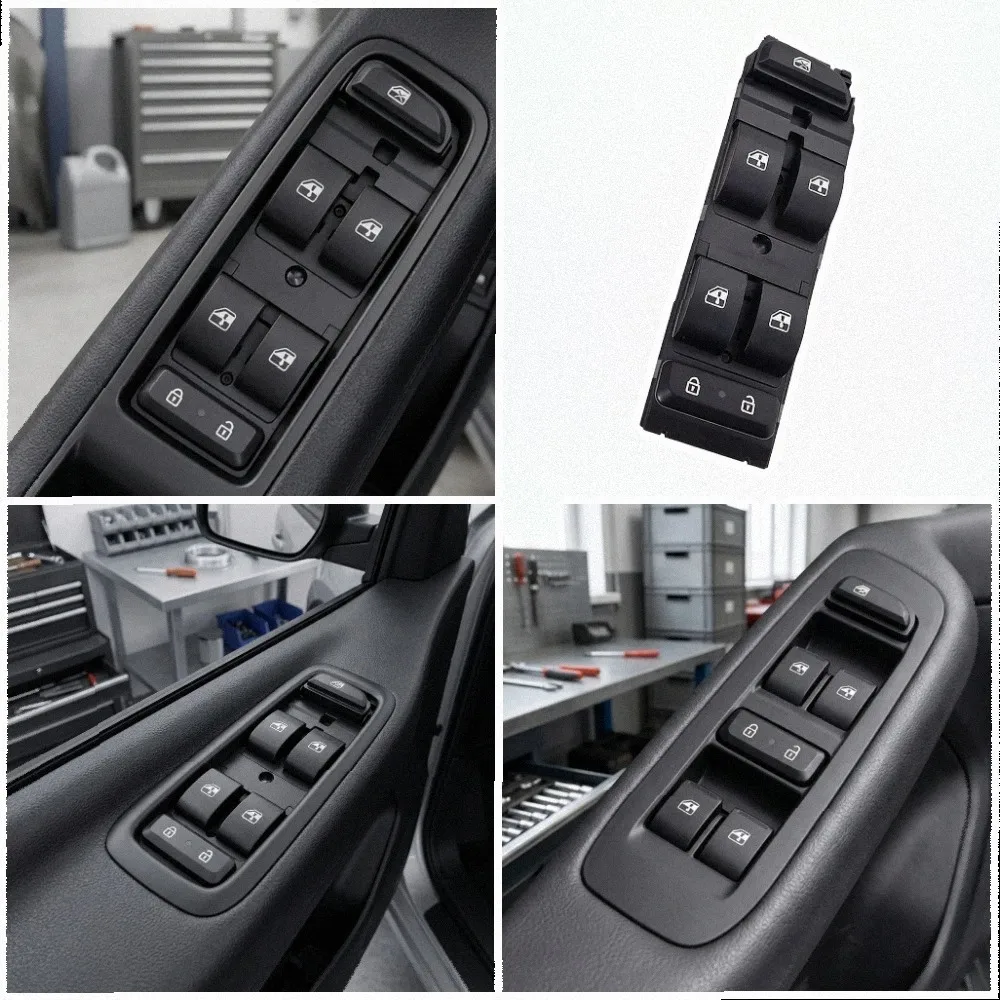 Front Left Switch 26685451 For For Chevrolet For Cavalier 2016-2019 Direct Replacement Power Control Button Plastic Metal Interi