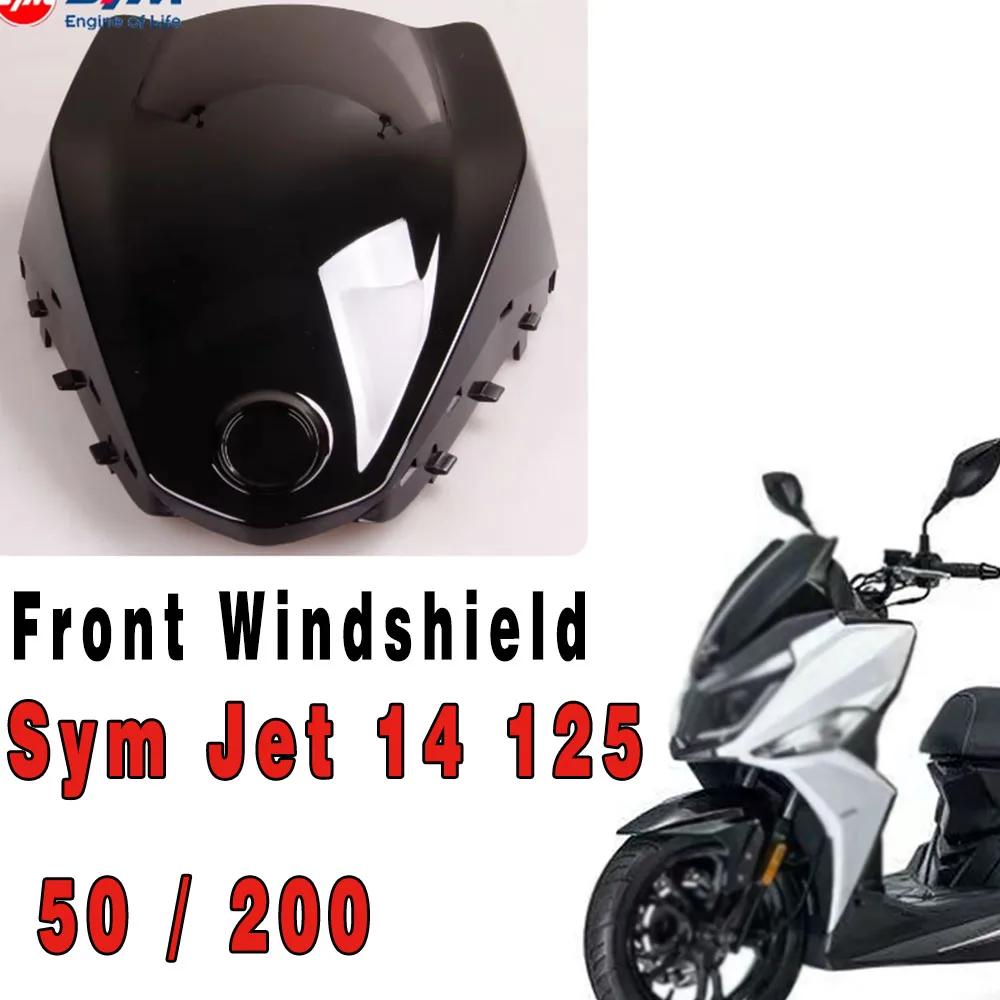 New For Sym Jet 14 125 / 50 / 200 Front Windshield Windshield Original