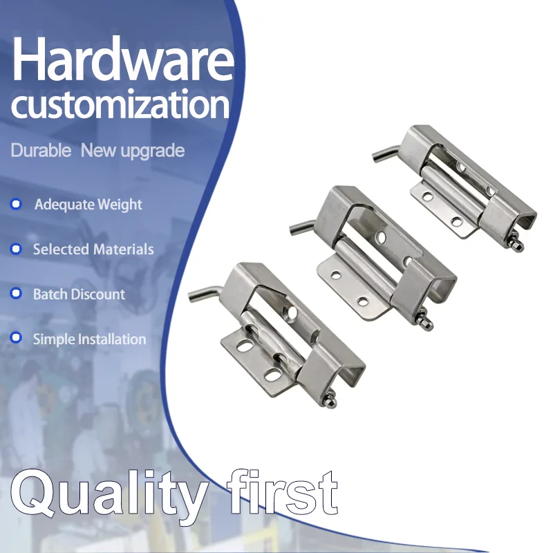 304 Stainless Steel Detachable And Weldable Hinges Suitable For Industrial Machinery Equipment Cabinets