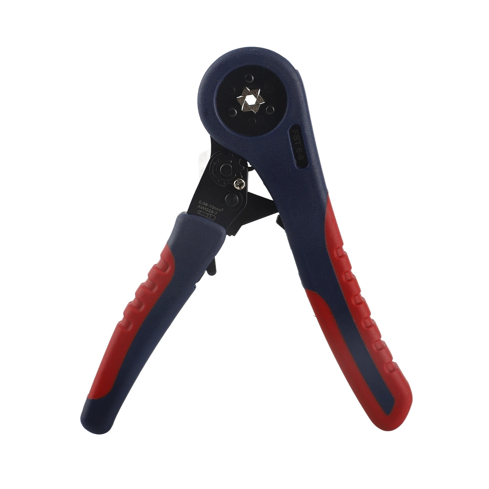 Ferrule Crimping Plier Self Adjustable Ergonomic Ratchet Wire Shrinkage Hand Tool