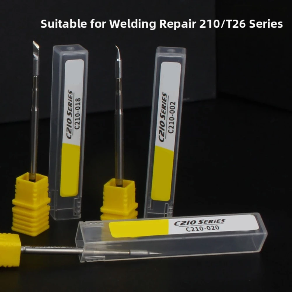 1 قطعة سبيكة لحام تلميح مجموعة المعادن لحام لحام تلميح استبدال عنصر التدفئة طرف مستقيم طرف منحني لمحطة لحام