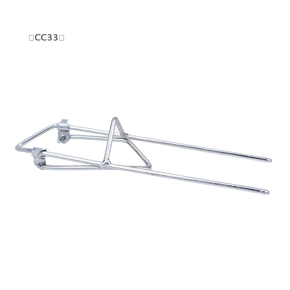 [CC33」 حامل قضيب الصيد حامل ثلاثي القوائم للصيد في الهواء الطلق حامل دعم احترافي قابل للتعديل حامل مسند قضيب الصيد #4