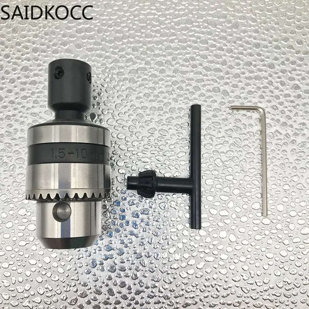 Laboratory Electric Agitator Drill Chuck Stainless Steel Stirring Rod 1.5-10MM B12 Chuck DIY Lab Mixer Converter Adapter