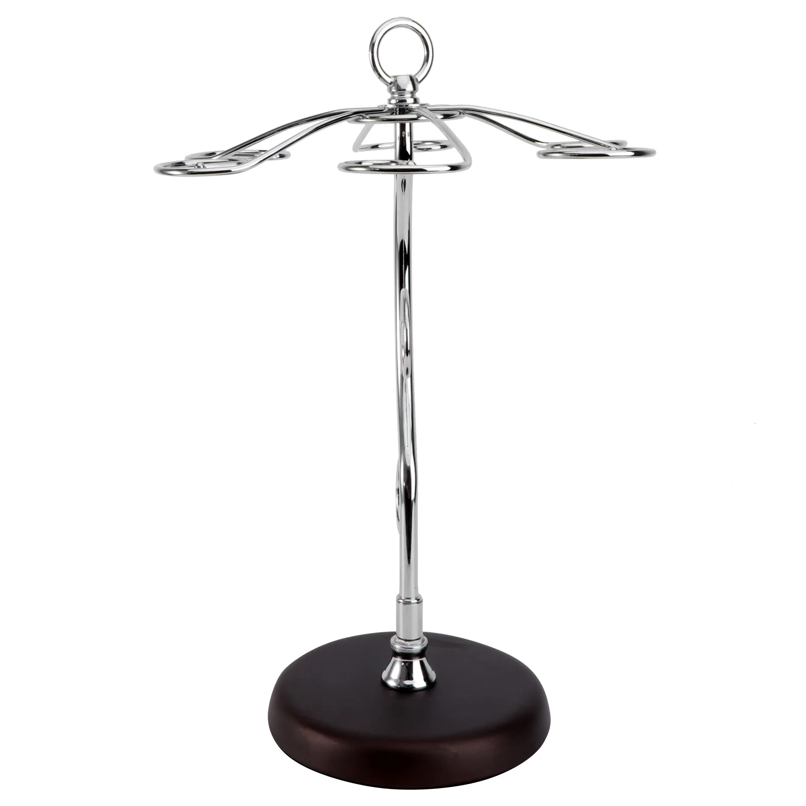 

Glass Holder Iron Shelf Goblet Stylish Rack Home Decor Simple Shape Practical Design Multiple Scenes Unique Style