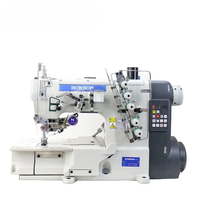 

HK 500 ВЫСОКОКАЧЕСТВЕННАЯ МЕХАТРОНИЧЕСКАЯ КОМПЬЮТЕРИЗИРОВАННАЯ ШВЕЙНАЯ МАШИНА С ПЛОСКИМ И ИНТЕРЛОКТОМ С АВТО ТРИМЕРТОМ