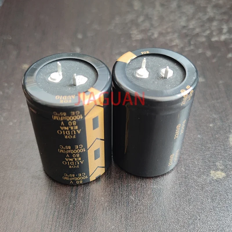 2PCS NEW ELNA FOR AUDIO 80V10000UF 35X50 LAO series Supercapacitor 80V 10000UF Hifi For Filter Amplifier 10000uF/80V