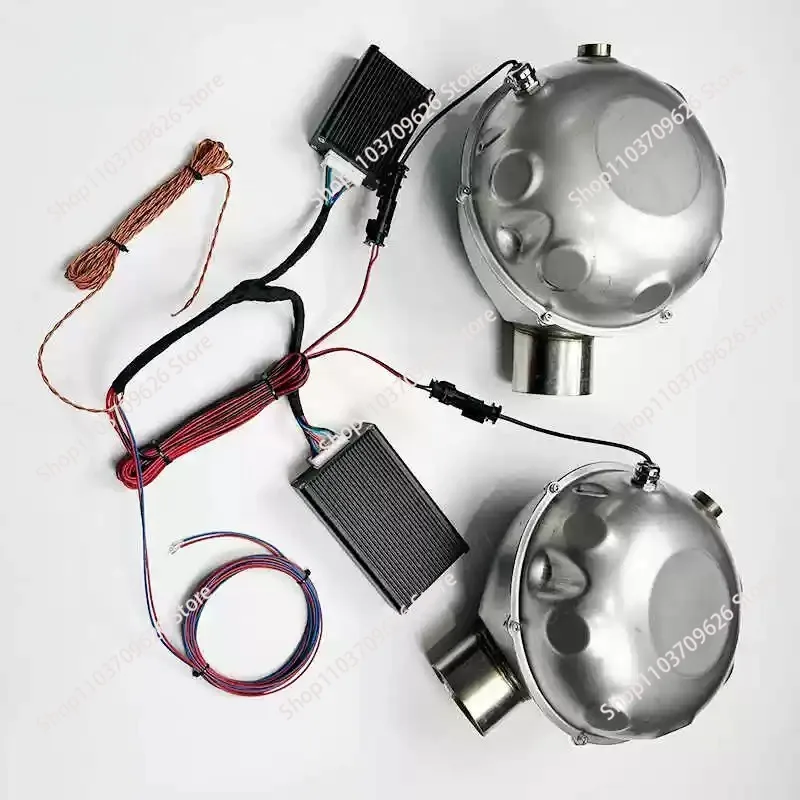 Universal Electric Exhaust Sound Booster Pro, 8 Selectable Engine Sounds, Active Exhaust Speaker System for Most Car Models