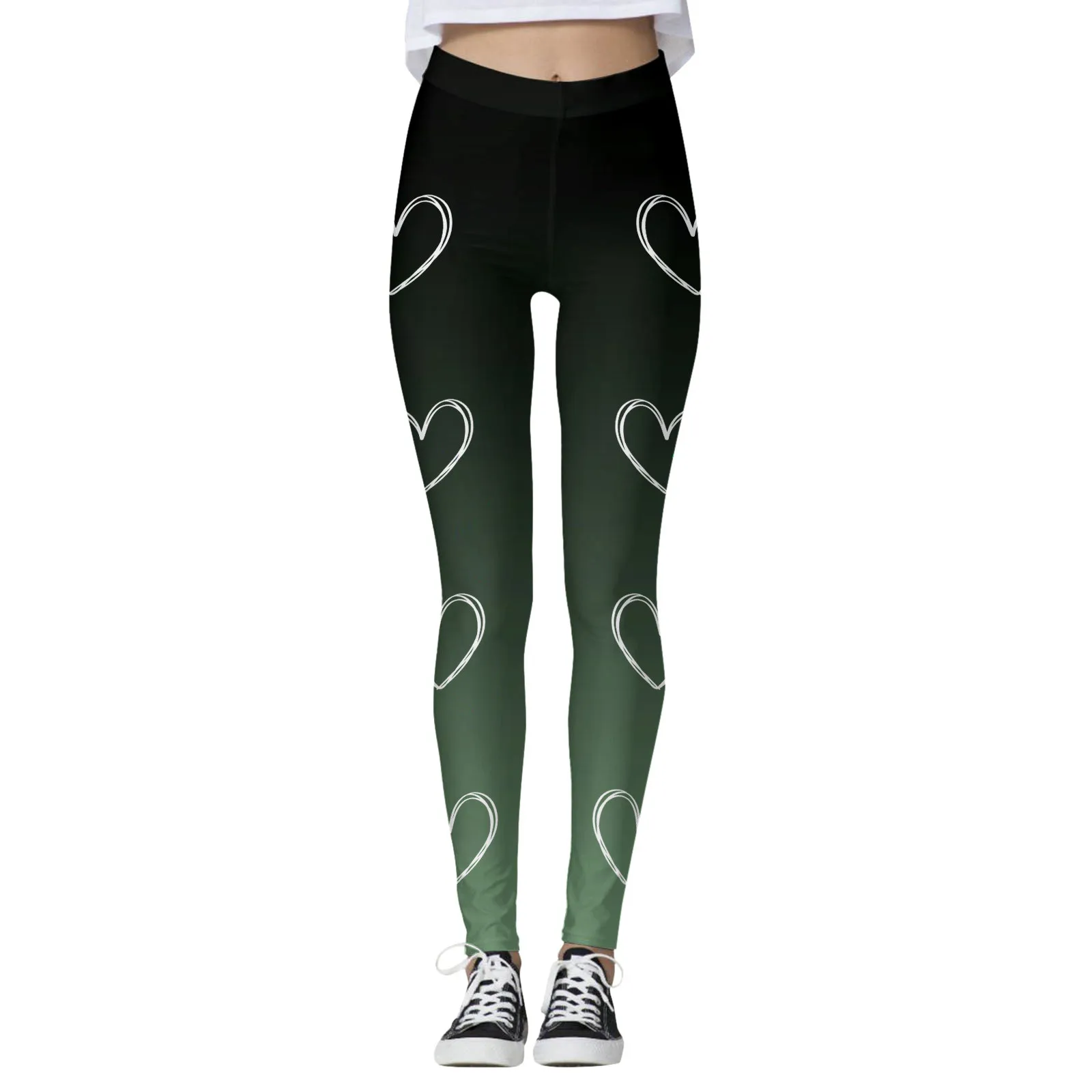 Love St Patricks Dag Print Sport Leggings Vrouwen Push Up Sexy Legging Broek Yoga Gym Workout Panty Meisjes Outdoor Pantalones