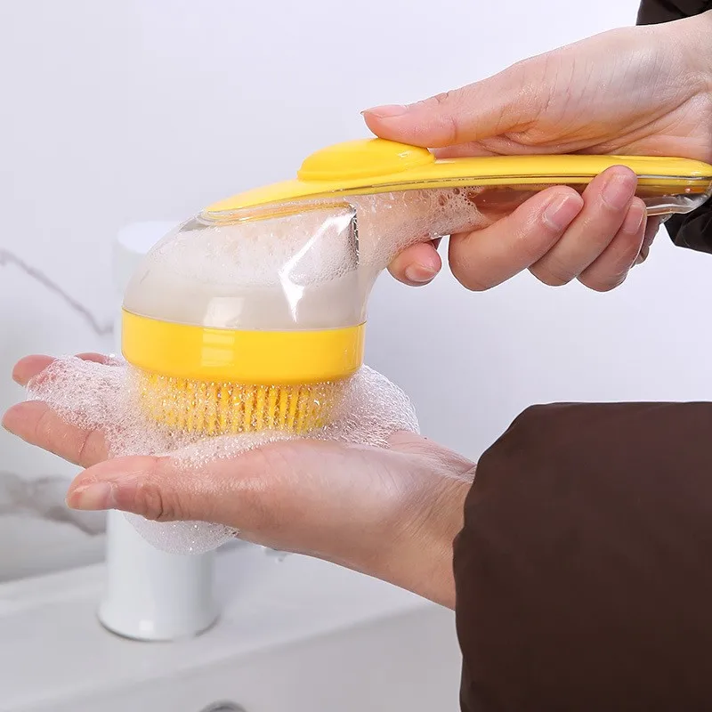 فرشاة تدليك من السيليكون للحيوانات الأليفة، قفاز الاستحمام والعناية بالكلاب والقطط متعدد الألوان #2