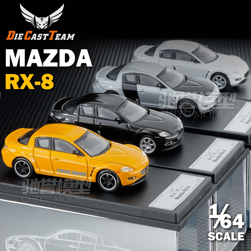 

Collection of New DCT 1:64 Mazda RX8 Alloy Car Model Simulation Car Model Toys and Ornaments