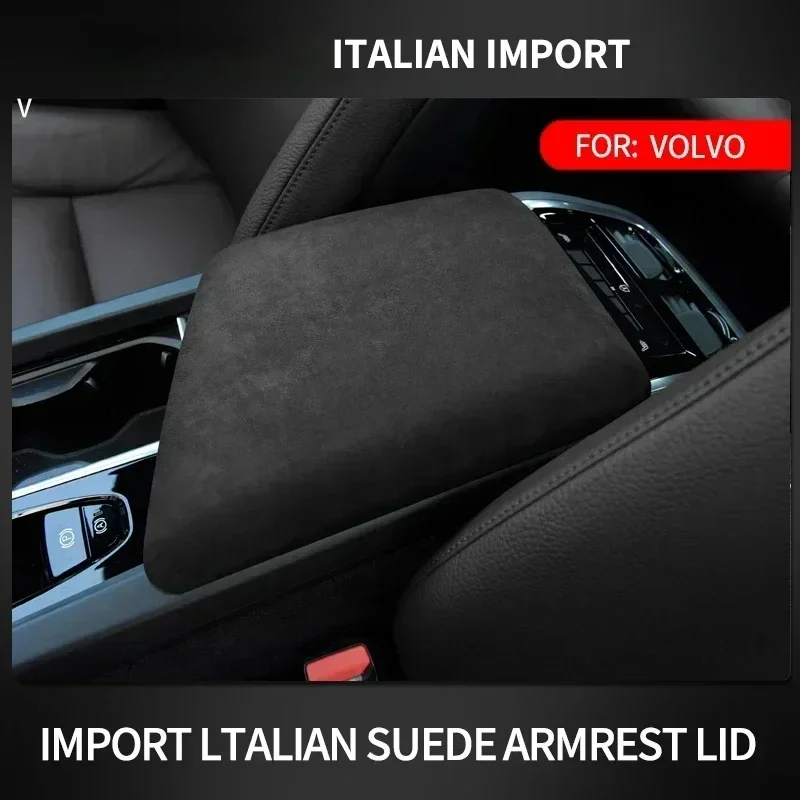 Center Console Lid Car Armrest Upper Outer Cover Cushion For Volvo XC60 S60 V60 2016 2017 2018 2019 2020 2021 2022 