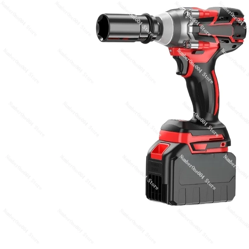 

High Torque Lithium Battery Wrench Shelf Woodworking Shelving Impact Air Cannon Auto Repair Sleeve Tool