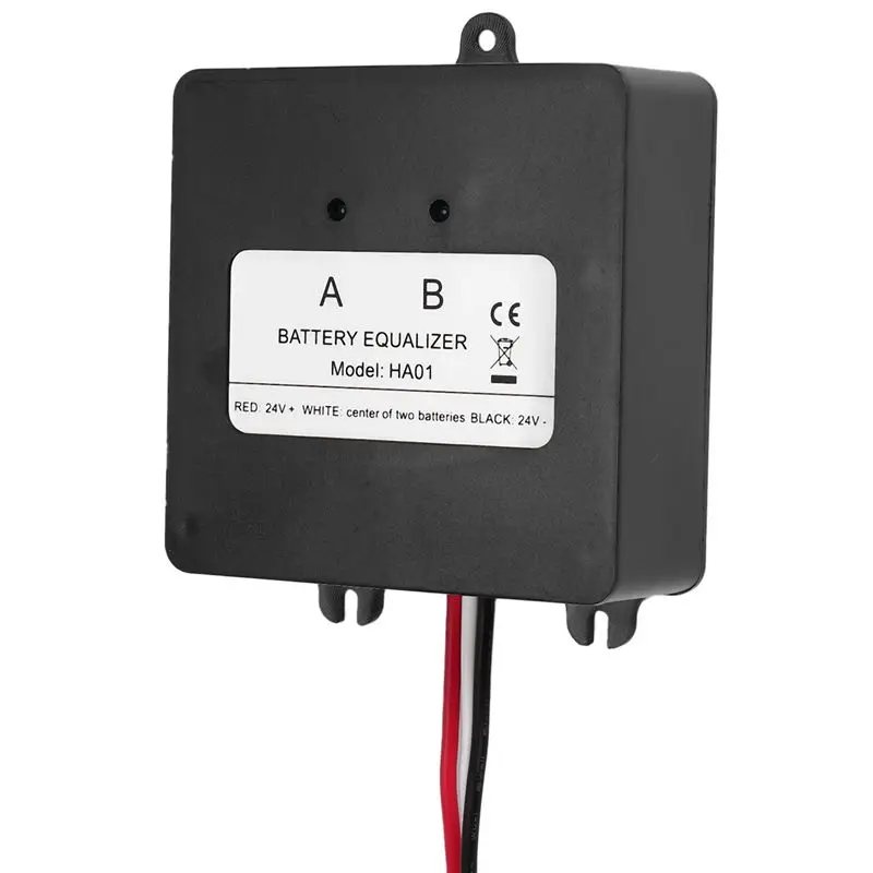 For Home  HA01 Solar Battery Voltage Equalizer For 24V Lead-Acid Gel Battery Balancer Stable Battery Solar System
