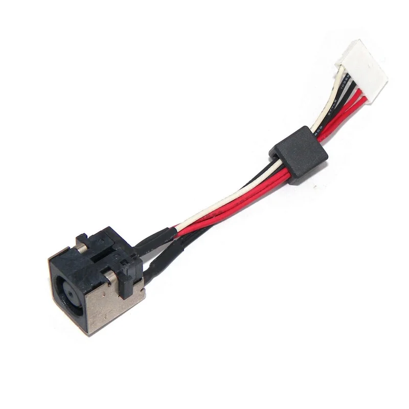 เปลี่ยน Padarsey แล็ปท็อป DC POWER JACK สายเคเบิลสำหรับ DELL INSPIRON 15R 5520 7520 VOSTRO 3560 WX67P