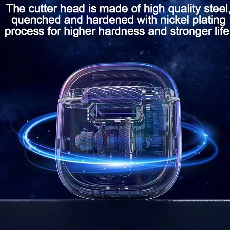 مبرد أظافر كهربائي فعال من BAAD مصمم لأظافر القدم السميكة، مثالي لتقليم أظافر الأطفال باللون الأبيض