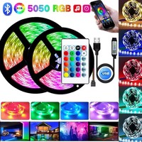 Rgb Led Strip 5V Wifi Bluetooth Remote App Control Usb Smart Led Tape Lamp 5050 Smd Flexible Led Ribbon 1-30M Led Light For Room