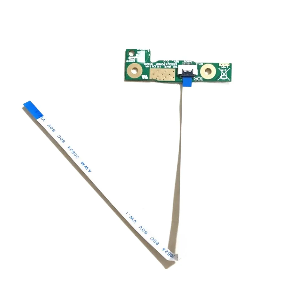 Placa de botão interruptor de alimentação com cabo 69n0jc10b00 para asus a550 x550 x552 k550 r550 r510 f550 p550 y581 fx50 vx50 a550v