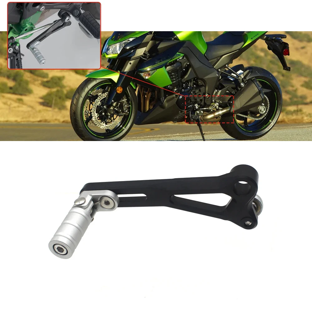 

Motorcycle Accessories For KAWASAKI Z800 Z900 Z1000 Z1000SX NINJA 1000 Gear Shift Lever CNC Adjustable Shifter Pedal Toe Pegs