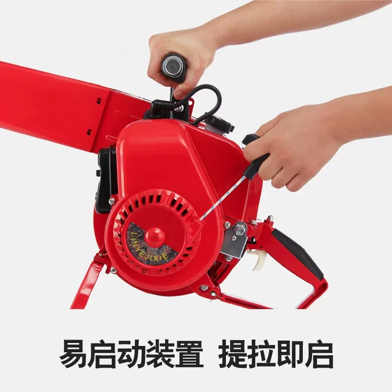 4.5KW Industrial-Grade High-Power Handheld Blower Road Leaf Air-Powered Blower for Woodworking Portable Backpack