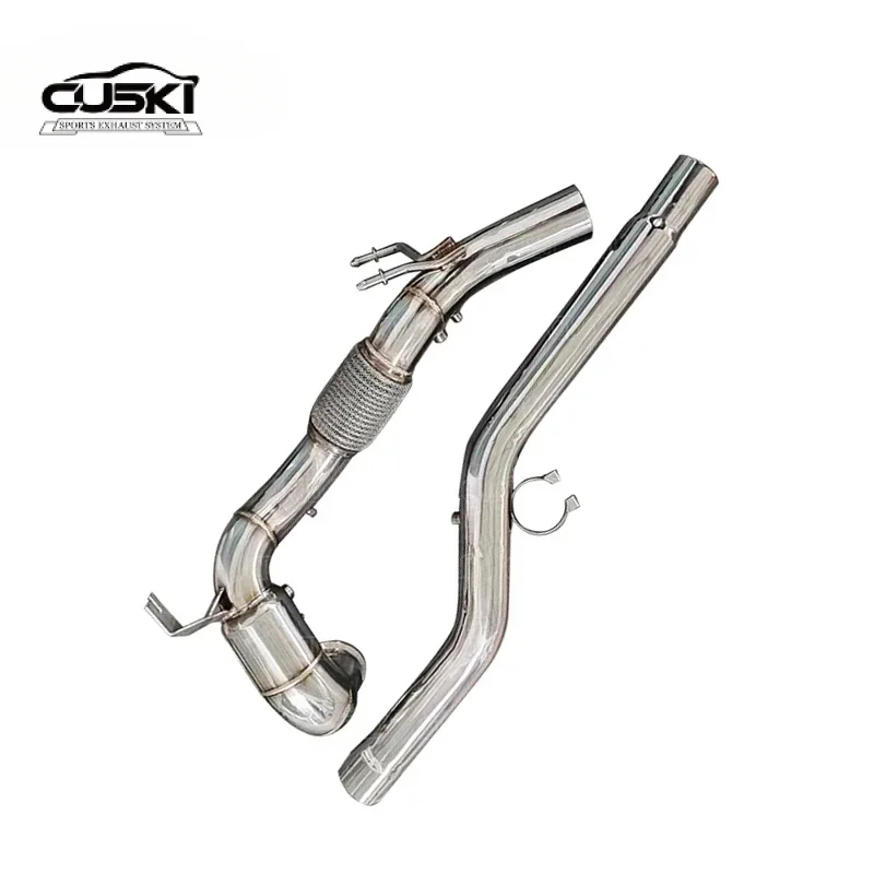 High Performance hot sellin NO Cat Downpipes for Audi 8Y S3 MK8R Volkswagen Golf Stainless Steel Car Accessories exhaust system