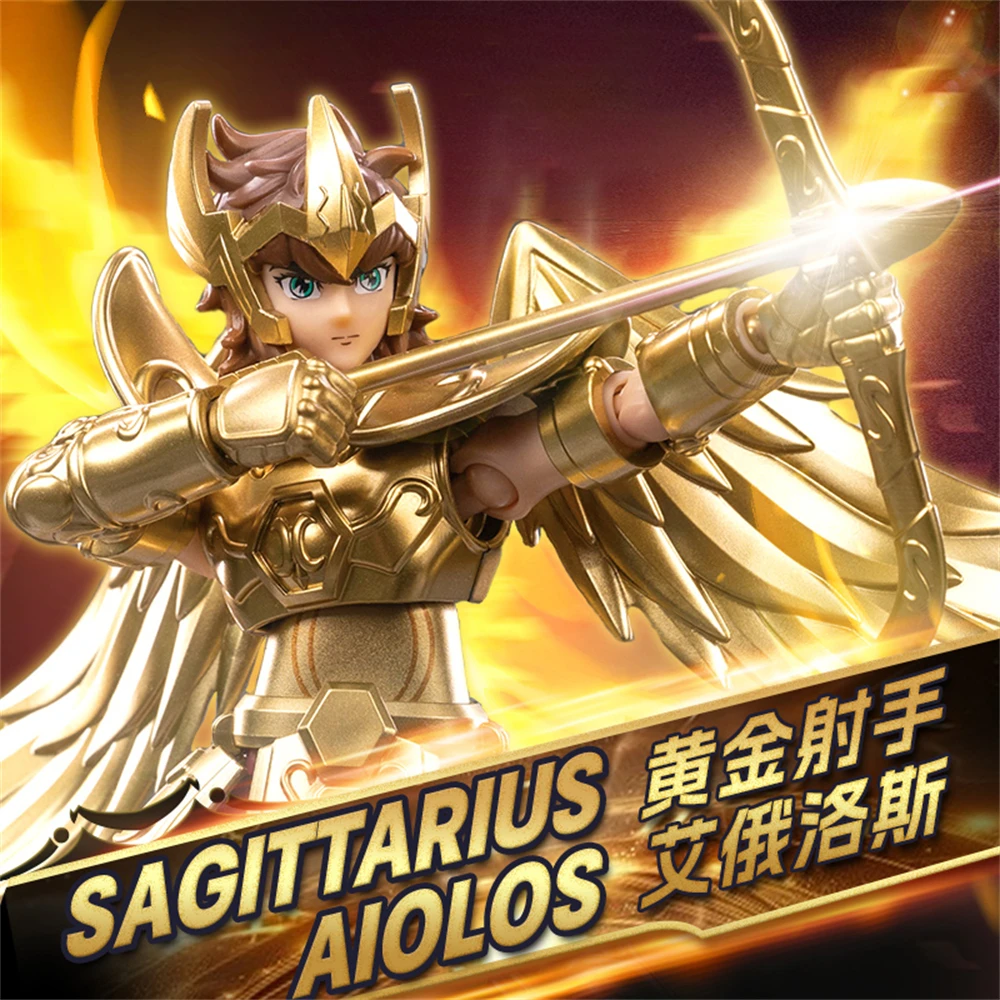 Blokees Gold Saint Action Figure DIY Montage Speelgoed Seiya Shiryu Hyoga Dohko Camus Shaina Bouwsteen Model Collectie