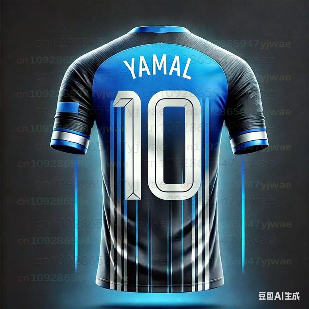2026 New Special Edition YAMAL No.10 Football Jersey Kids/Adults Oversize Sports T-shirt Training School Uniform Soccer Jersey