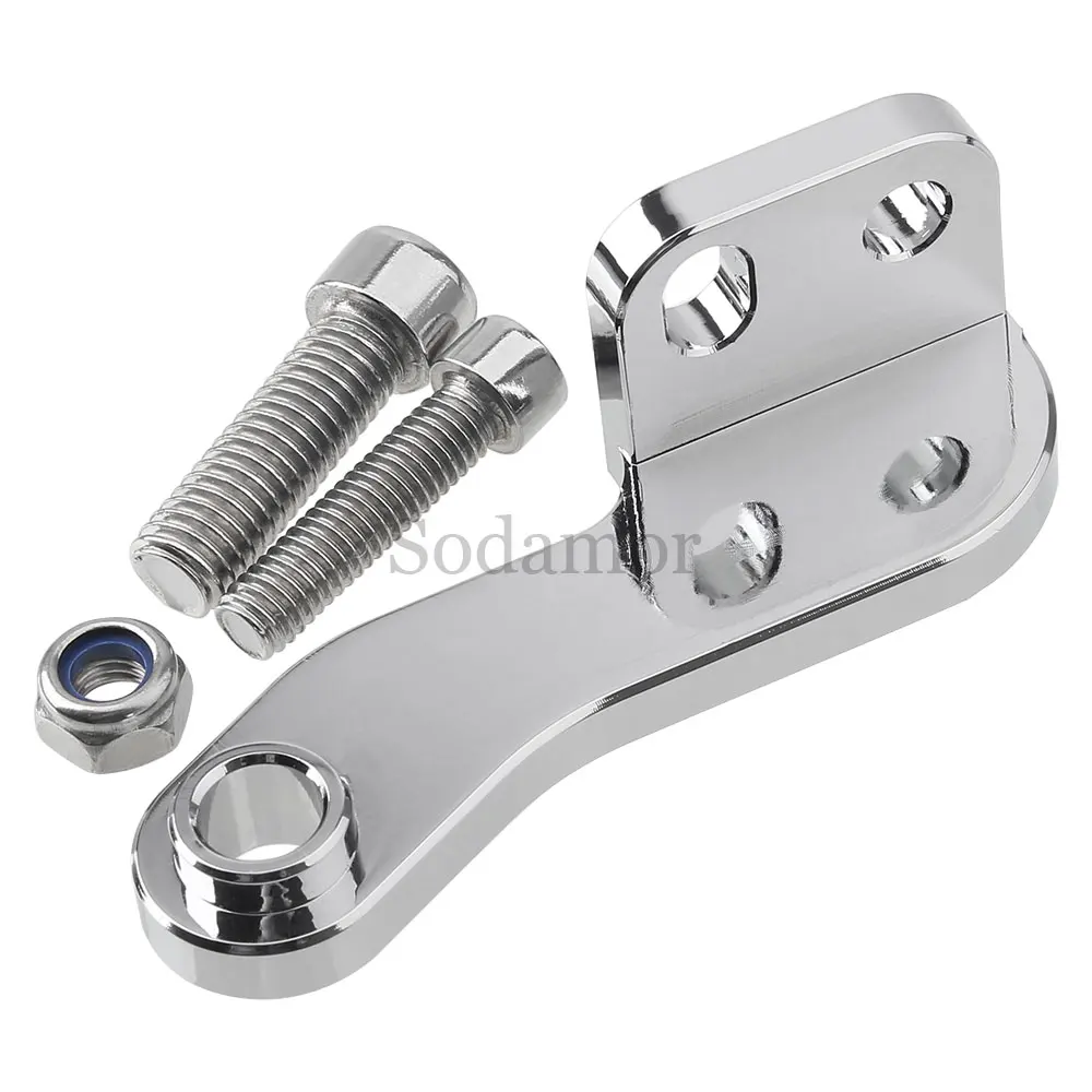 Motorcycle Part Black/Chrome Shift Assist Bracket Aluminum Material For Harley Davidson Sport Nightster RH975 2022 2024-later