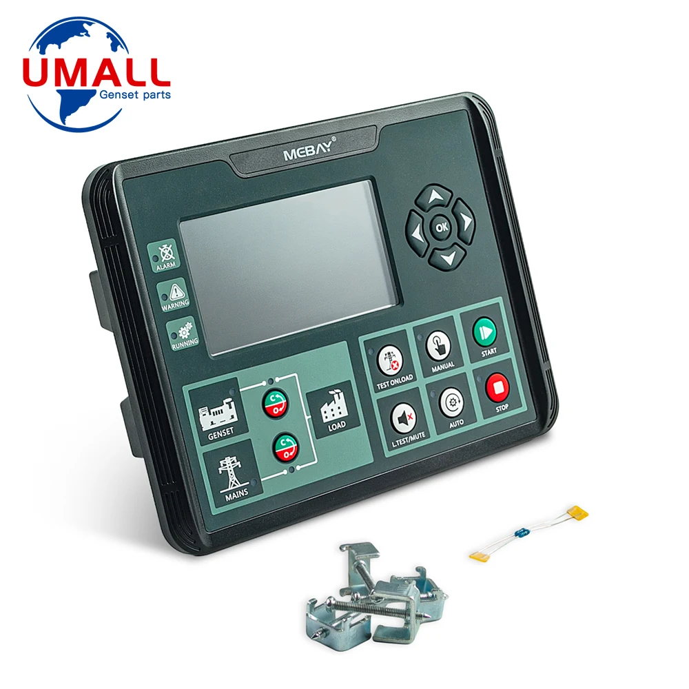 Imagem -06 - Diesel Gerador Conjunto Controller Module Remote Start Mebay Módulo Painel Painel Board Control Dc72d