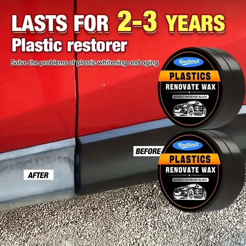 Surface Wax, Car Leather Renovation Paste, Car Seat Leather, Interior Scratch Repair, Cleaning, Renovation and Maintenance Paste