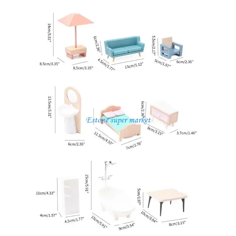 090B ドールハウスキッチンアクセサリー 1 12 スケールドールハウスミニチュアドールハウス家具