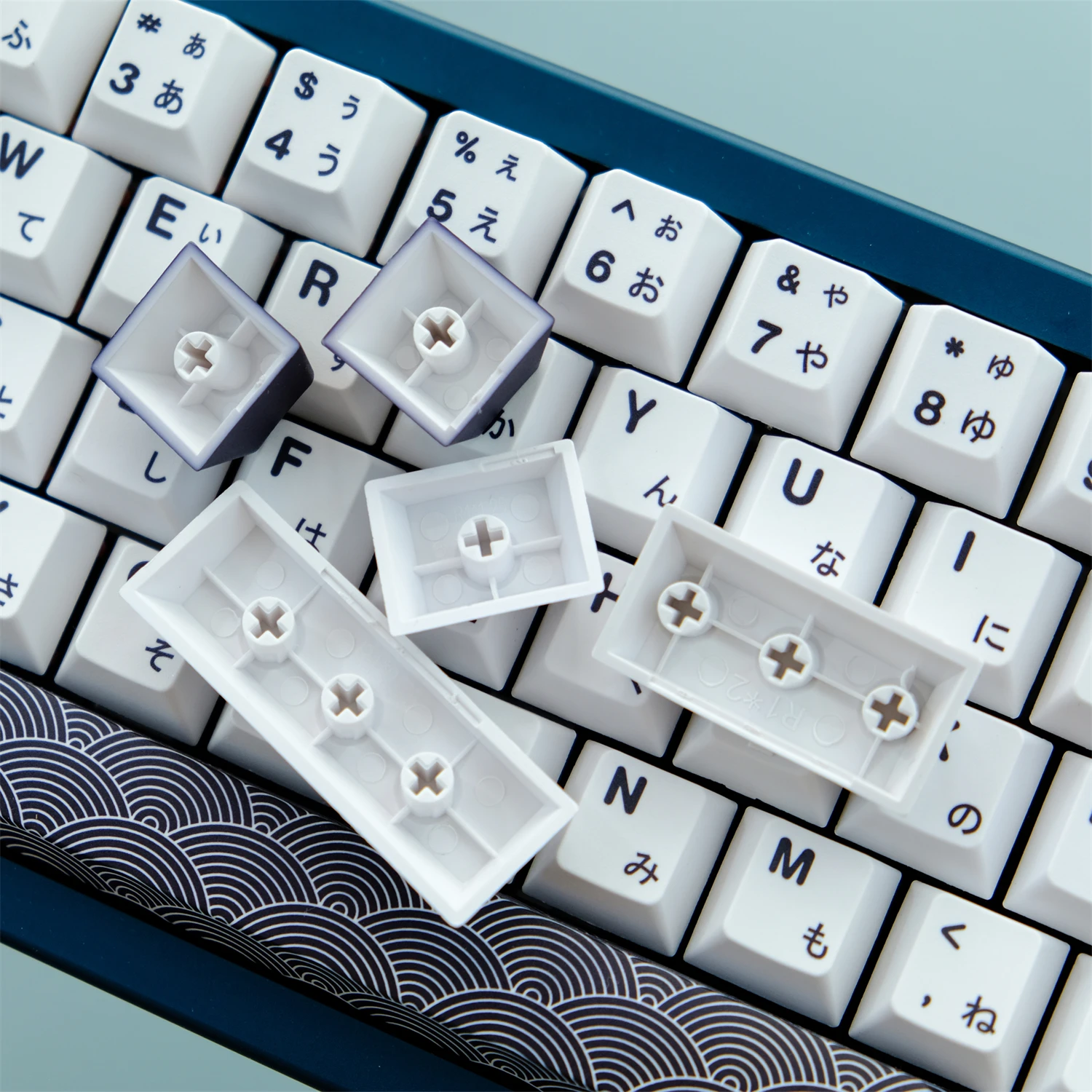 GMK-teclado japonés personalizado para teclado mecánico, teclas PBT, DYE-SUB, interruptor MX, compatible con diseño de 61/64/68/129, 87/96