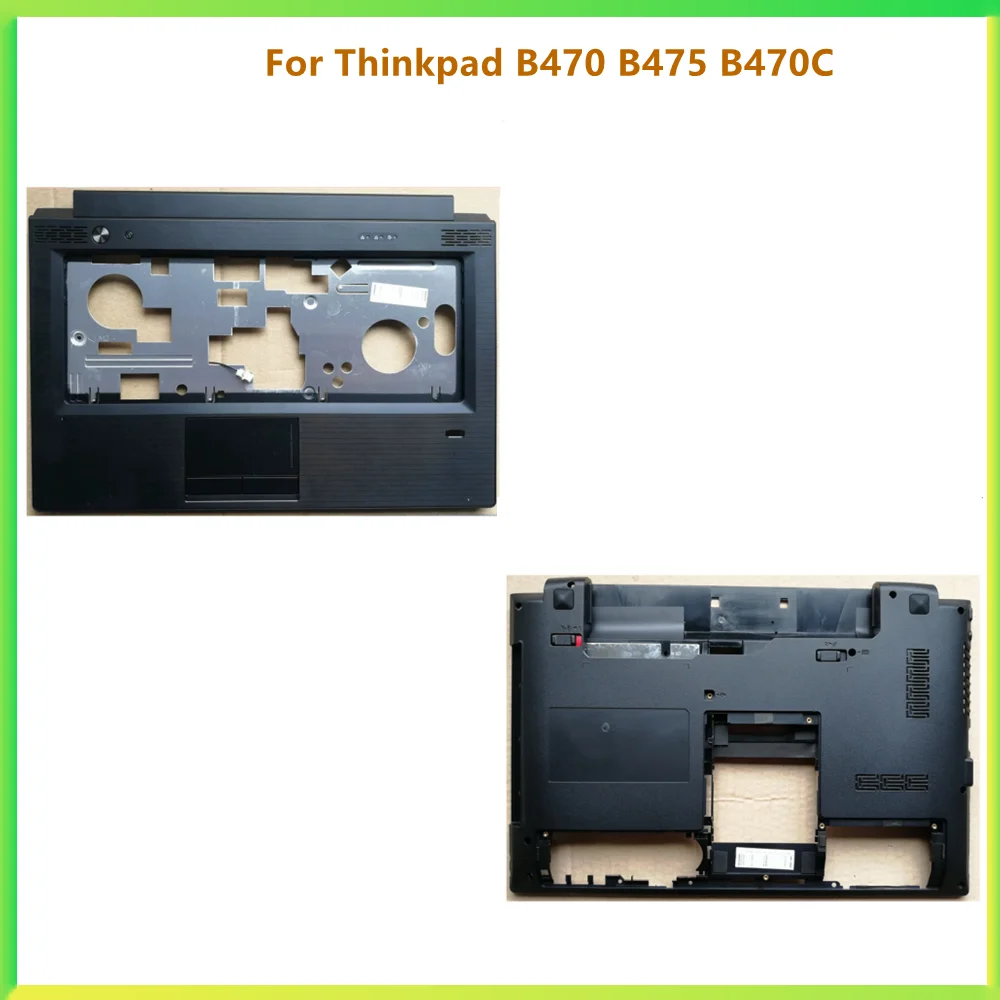 New Laptop Top Case Palmrest Upper Cover Bottom Cover Carcass Housing Cover Case For Thinkpa B470 B475 B470C shell