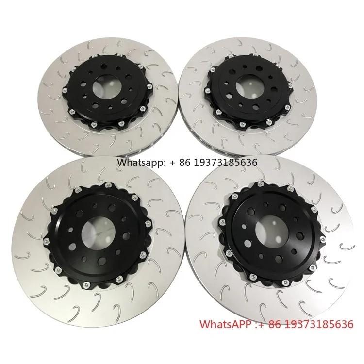 

Front Rear Drilled Slotted Brake Disc Brake Rotor for Alfa 159 Romeo Giulia 952 Stelvio 949 Lightweight Two-Piece Brake Rotor