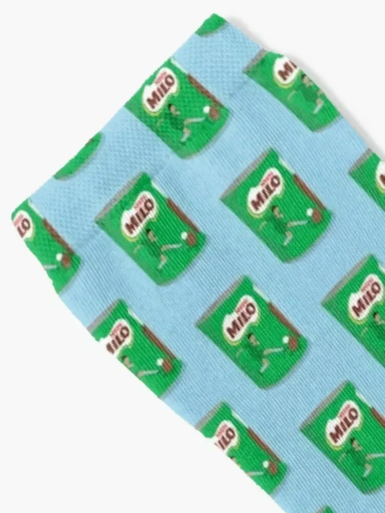 Milo Chocolate Powder Socks happy basketball gym Socks Women Men's