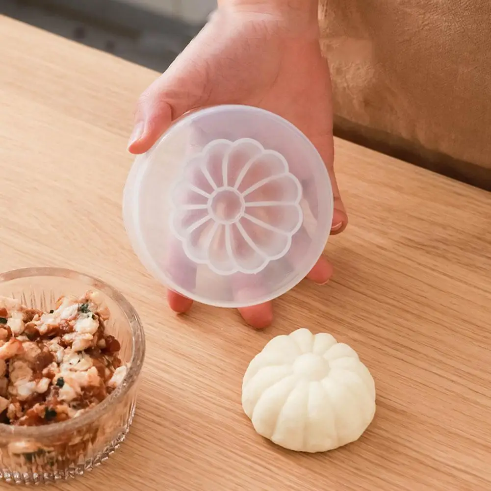 수제 찐빵 만들기 몰드, 중국 Baozi 메이커, 페이스트리 파이 만두 몰드, 주방 도구, B R7w5, 쉬운 베이킹 도구