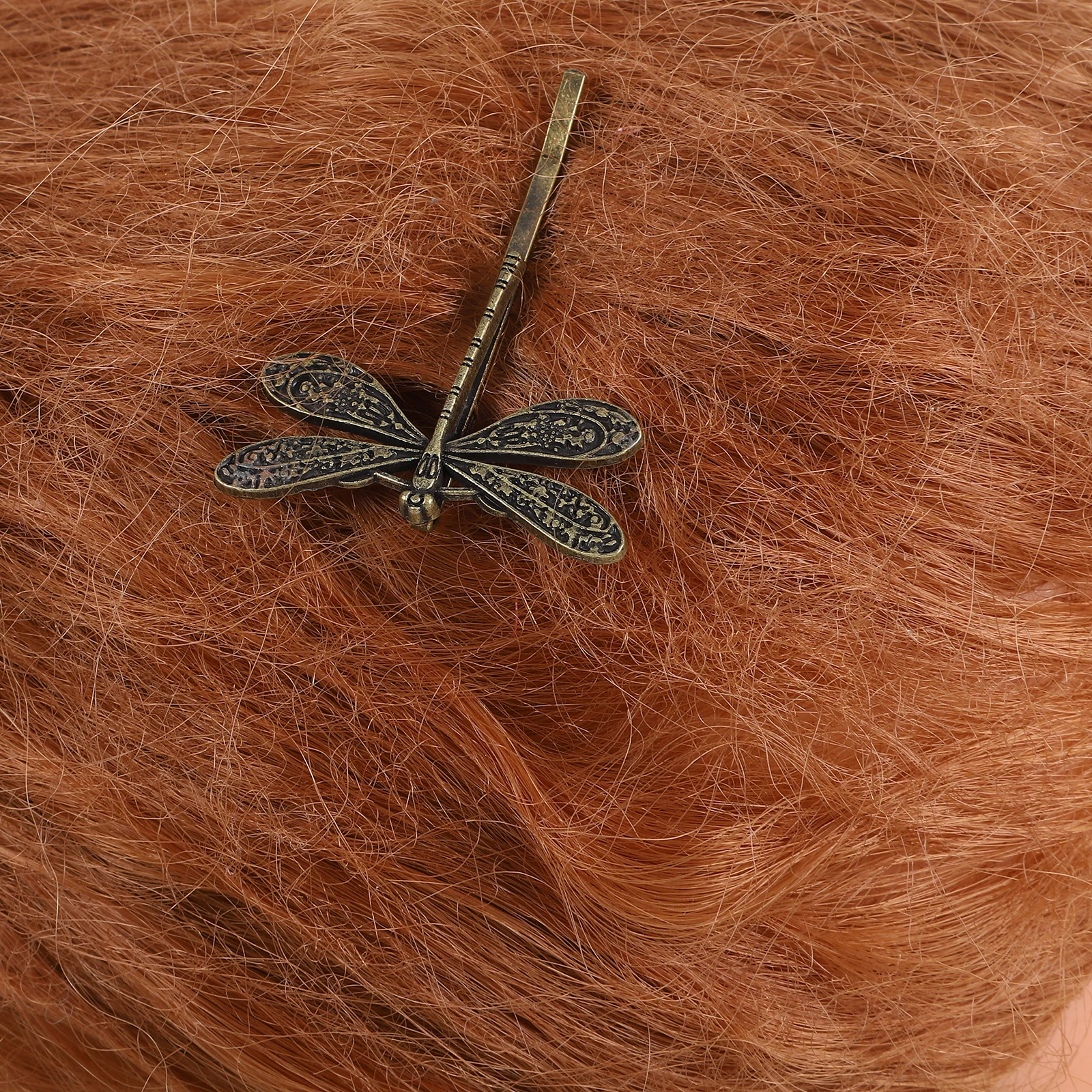 

4 шт., металлические винтажные декоративные заколки для волос со стрекозой для женщин, нескользящие элегантные вечерние аксессуары для волос из цинкового сплава