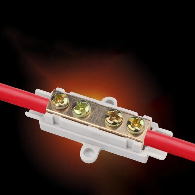 

10pcs Многофункциональные проводные клеммы блокируют 100a 1000v для переключателей и Ammeter Wiring M4YD