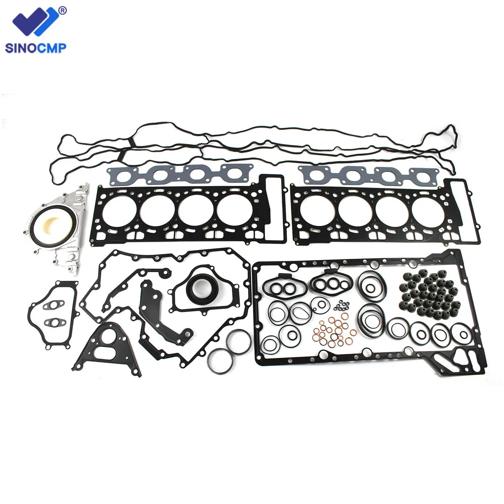 

N63 N63B44 New Engine Overhaul Gasket Set For BMW 550i 750Li X5 X6 F10 F02 F07 E70 E71 4.4T 4395cc V8 Twin Trubo 11 12 7 567 765