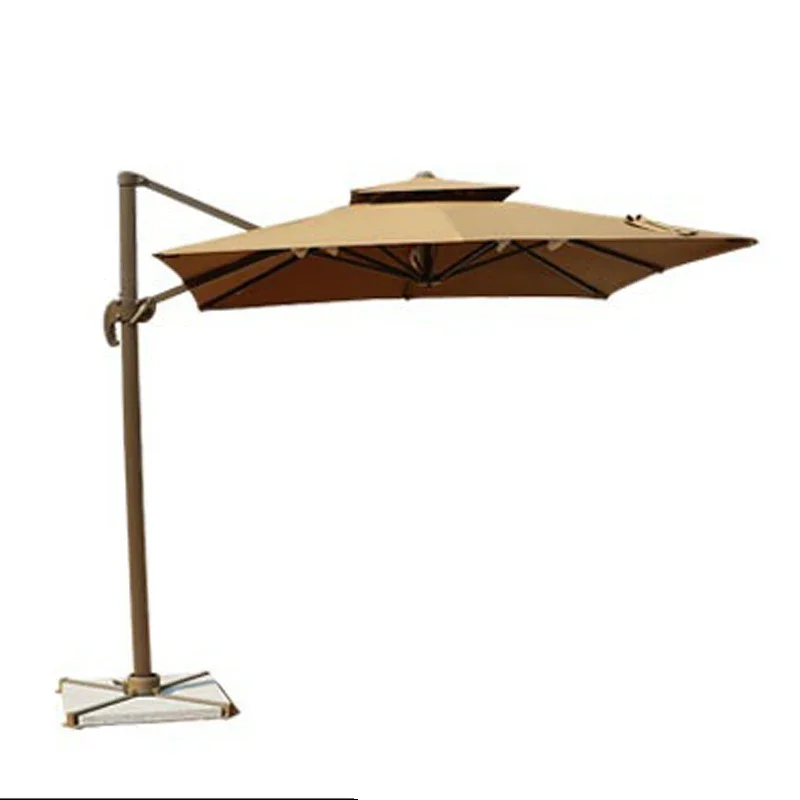 Outdoor Furniture Large Umbrella Outdoor Garden Stand Roman Umbrella Patio Cantilever Aluminum Umbrella For Beach