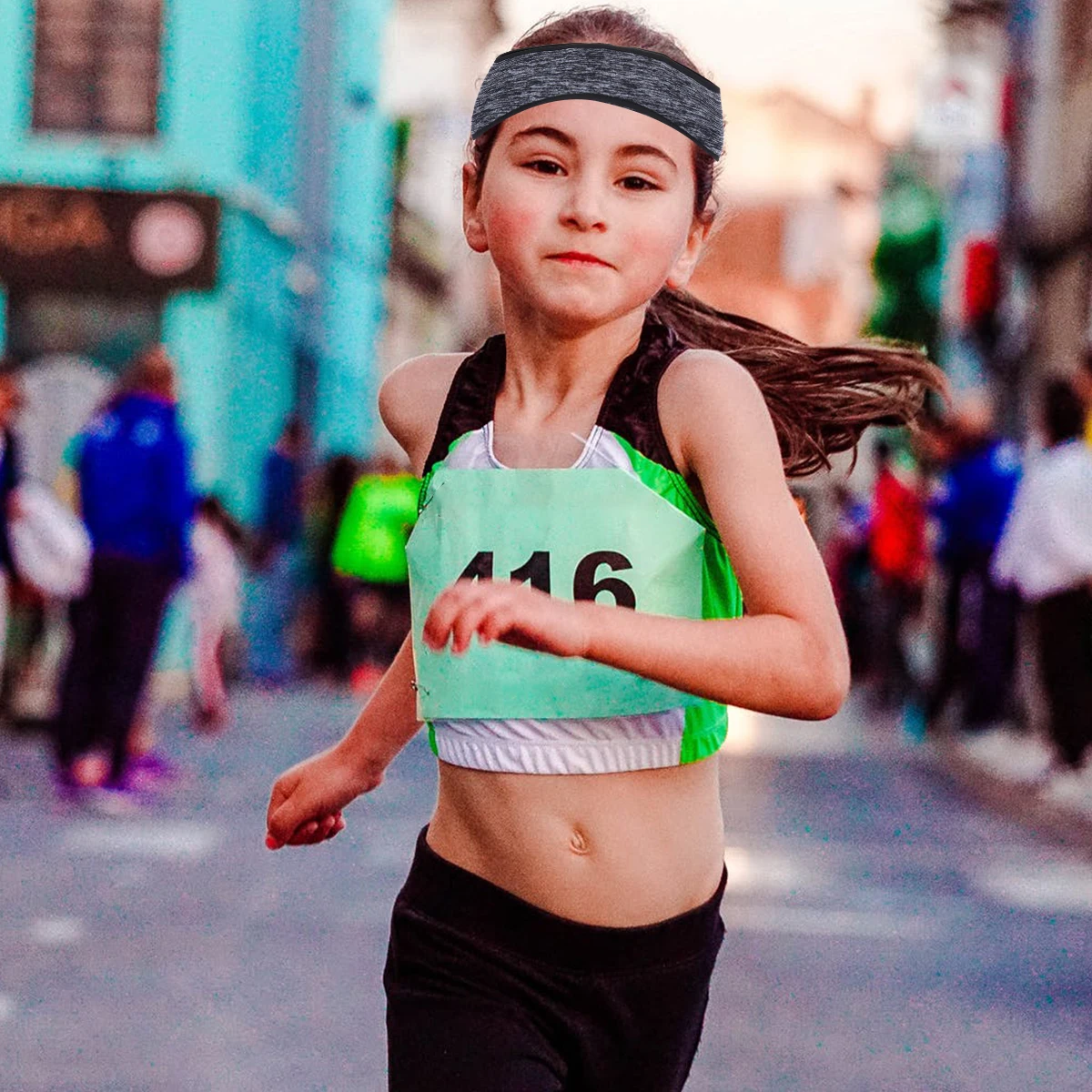 

3Pcs Ear Warmers Fleece Headband Non-Slip Running Headband for Outdoor Activities Grey Blue Rosy Ear Warmers Non-Slip Hair Band