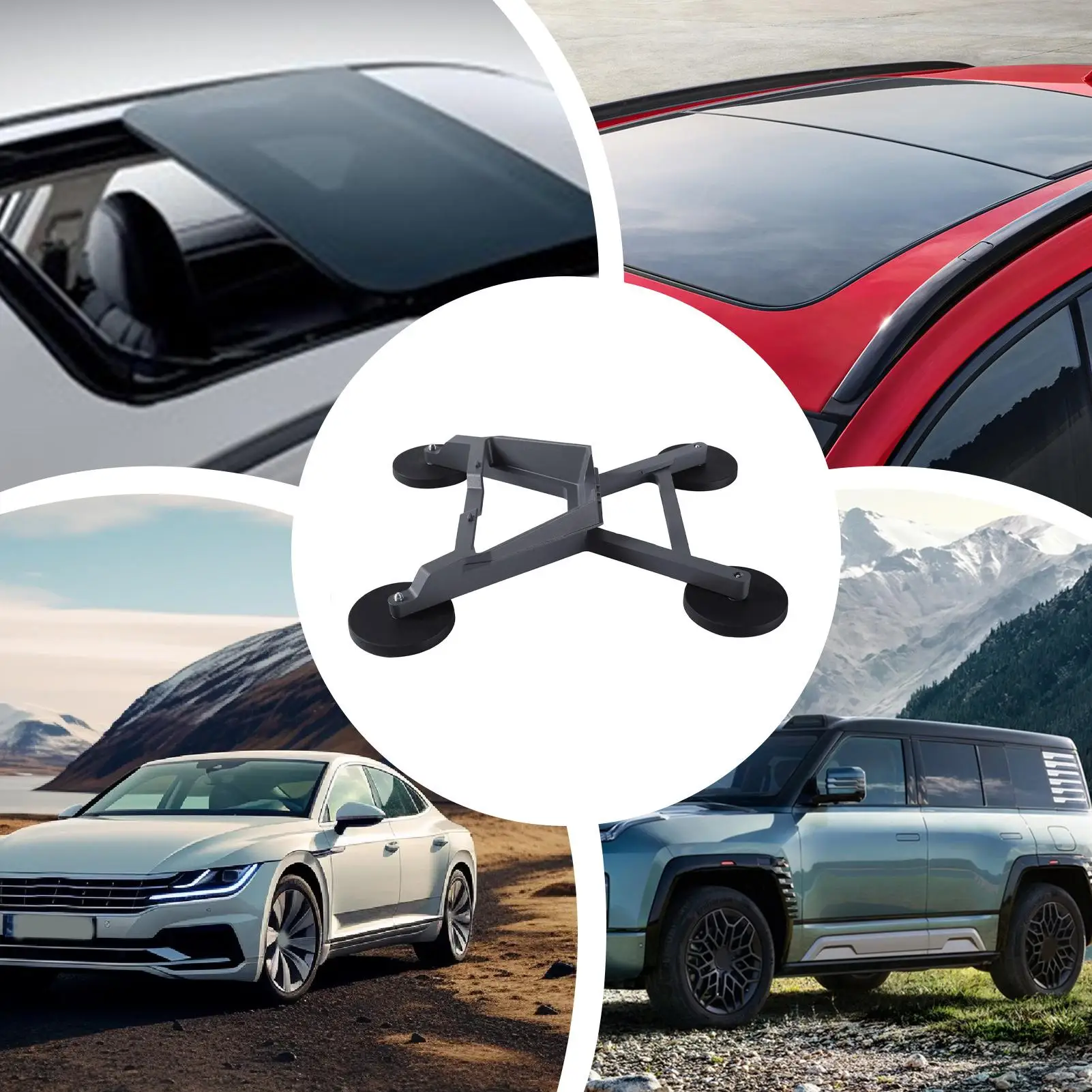 

Для Star Mini крепление на лобовое стекло, магнитная подставка из алюминиевого сплава, сверхмощное автомобильное стекло, крепление для ноутбука, телефона, приборной панели