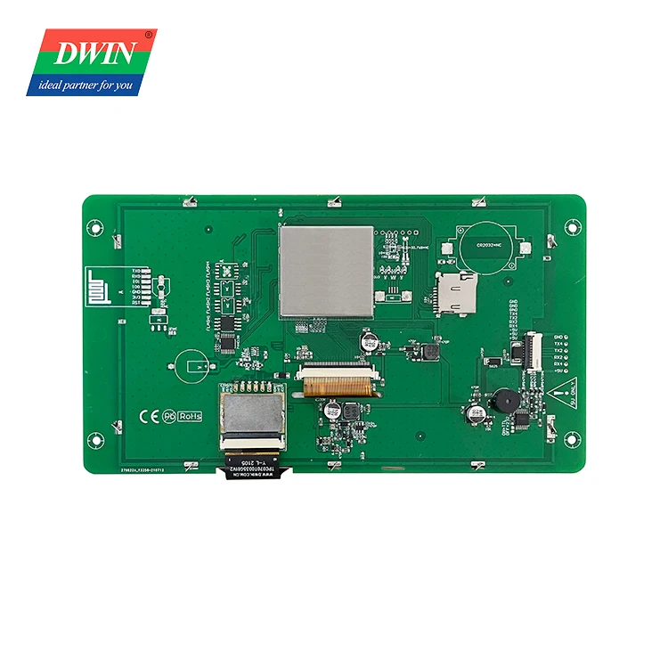 2026 DWIN 7 Inch 800*480 Resolution  TFT Touch Screen LCD Modules TFT Display HMI Screen with Uart Serial Port