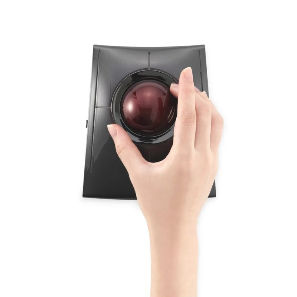 Kensington Trackball Mouse Ergonomic Comfort Wireless Bluetooth Portable Office for CAD Designer Multi-Platform PC Accessories