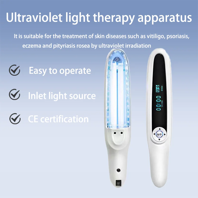 

Uvb Treatment Lamp For Vitiligo Home Use Psoriasis Equipment 311nm UV Lamps Phototherapy Medical Device