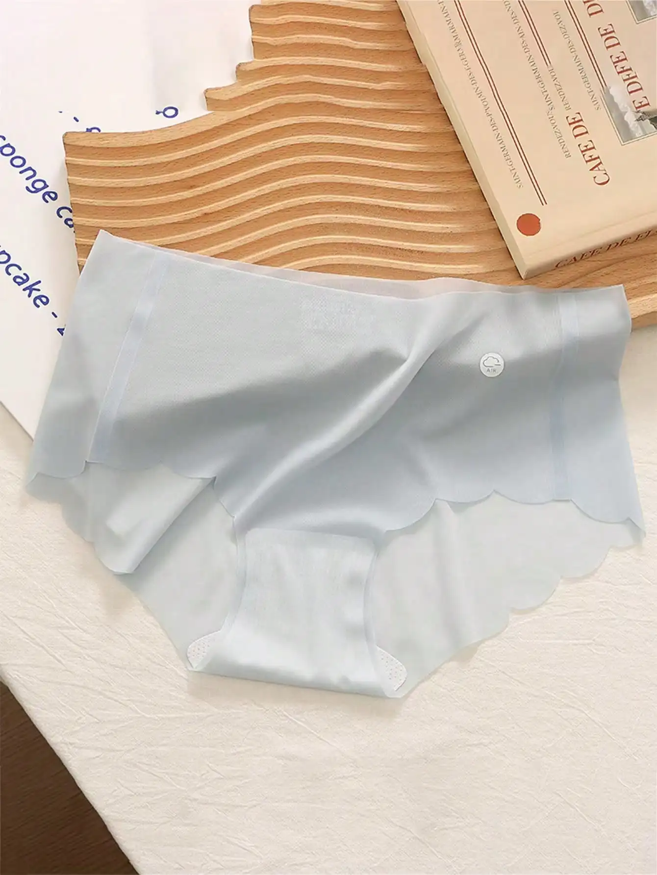 6PCS 얇은 여성 팬티 섹시한 레이스 팬티 소녀용 아이스 실크 편안한 삼각 팬티 여성용 편안한 란제리