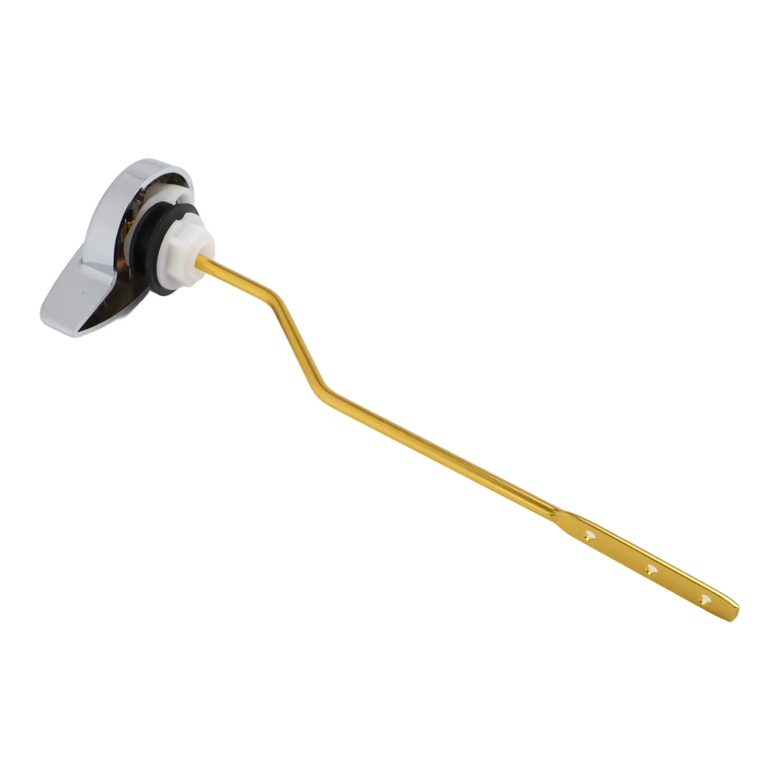 

As Shown Front Mount Handle Accessory ABS Aluminum Material Adjustable Lever Arm Flush Lever Locknuts Hassle-Free Setup