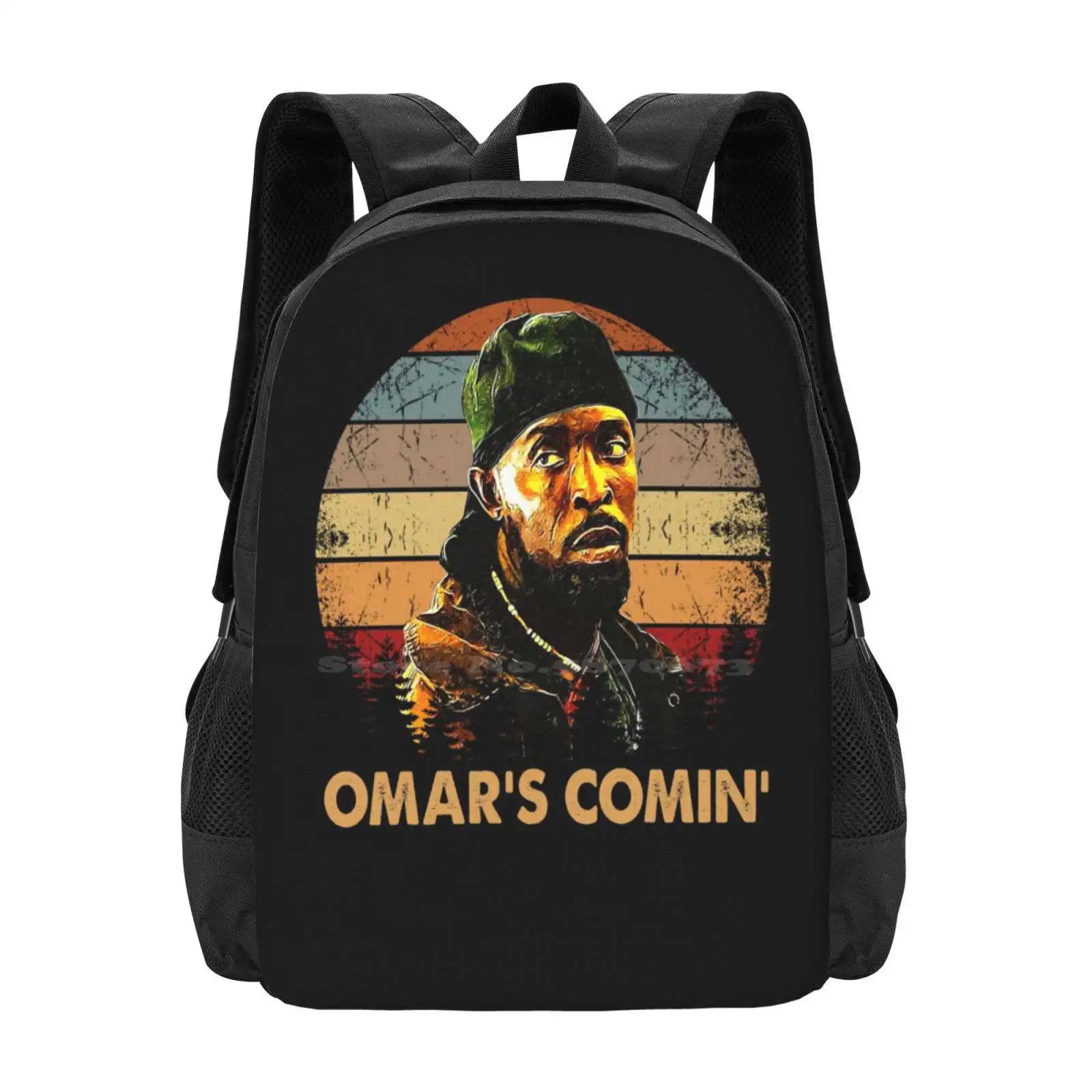 Ormar Is Coming The Wire Hot Sale Schoolbag Backpack Fashion Bags The Wire Cast Cast Wire The Wire Omar